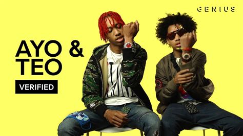 rolex ayo & teo lyrics